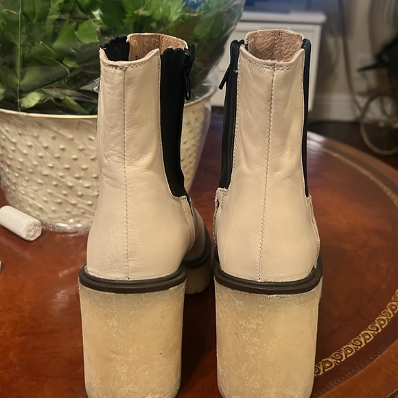 Chunky Heel Free people leather boots - Picture 14 of 17
